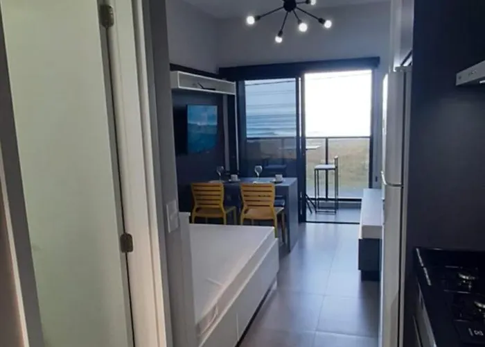 Studio 105 Maravilhoso Frente Mar com Piscina